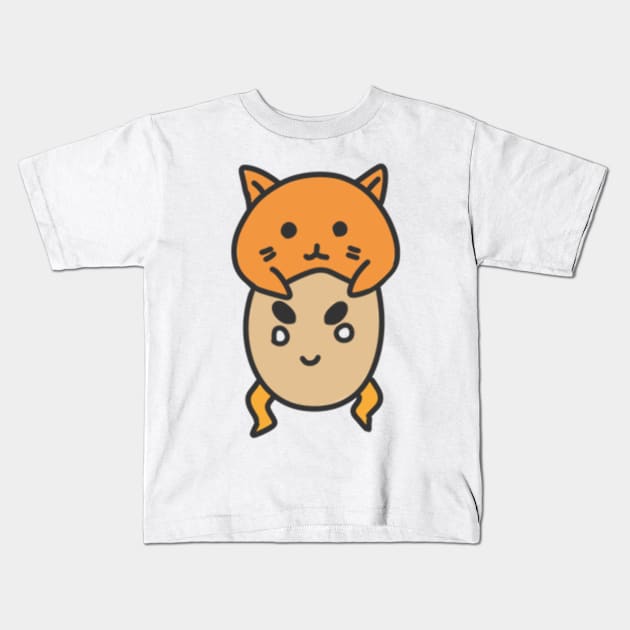 Eggs party Kids T-Shirt by Evaly